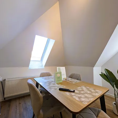 Bohnapartments Schiller 7- Penthouse- Wlan- Parking- Citynah 埃尔福特