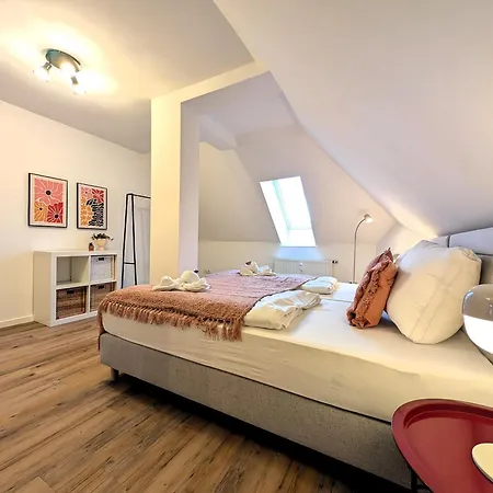 Apartment Bohnapartments Schiller 7- Penthouse- Wlan- Parking- Citynah