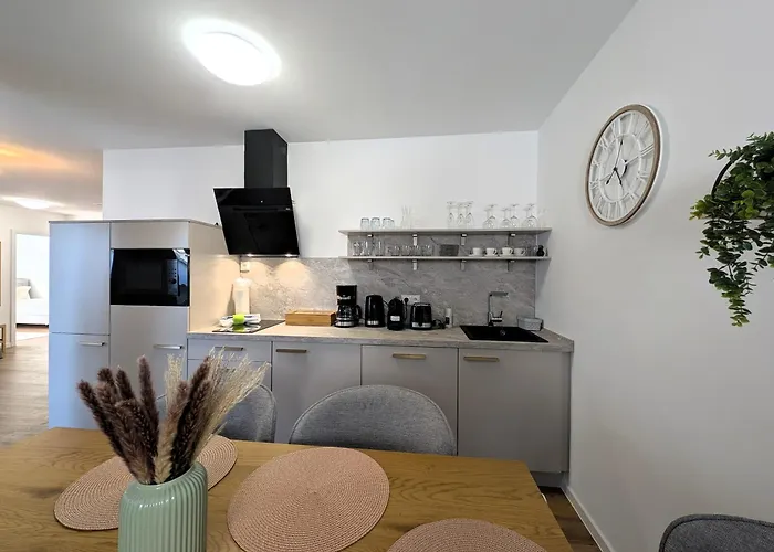 Lejlighed Bohnapartments Schiller 7- Penthouse- Wlan- Parking- Citynah